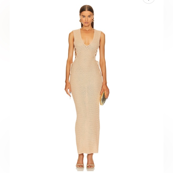 NEW WITH TAGS Michael Costello x Revolve Kyle Maxi Dress - Picture 1 of 6